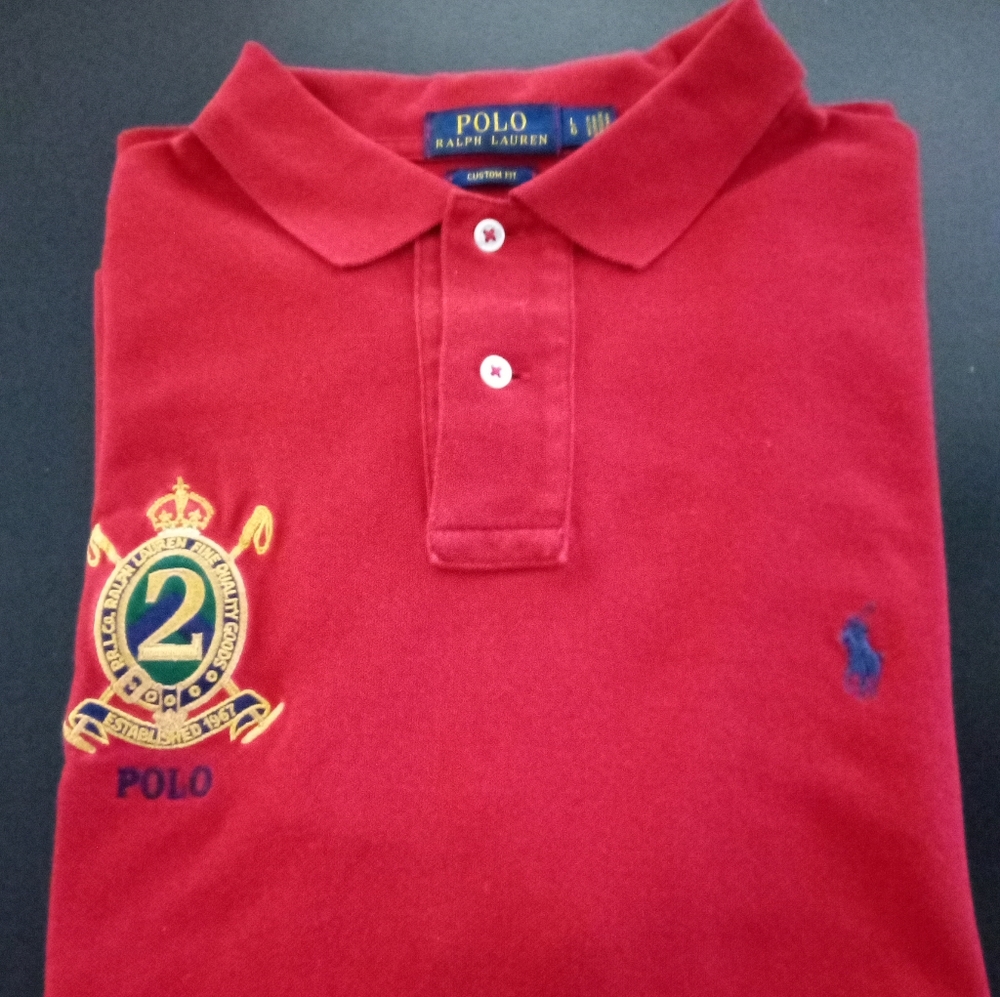 Polo Ralph Lauren Men's Custom  Fit Crest Logo